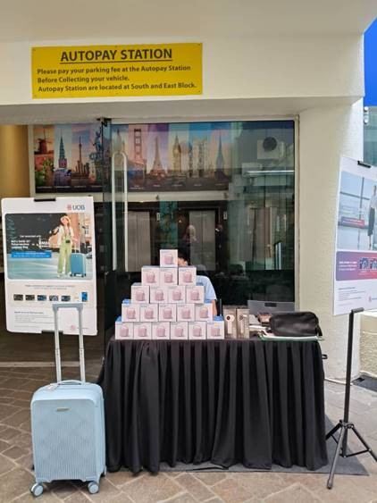 UOB PROMOTIONAL BOOTH